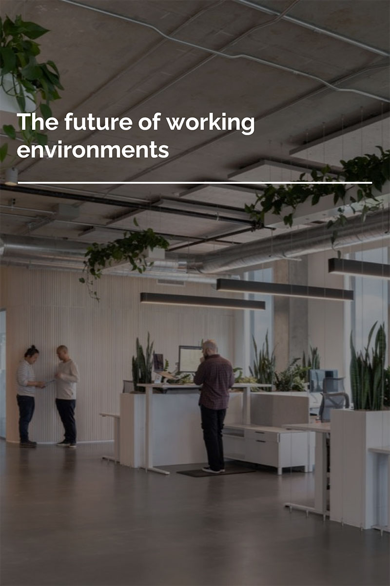 The future of working environments: organization, real-estate strategies and planning