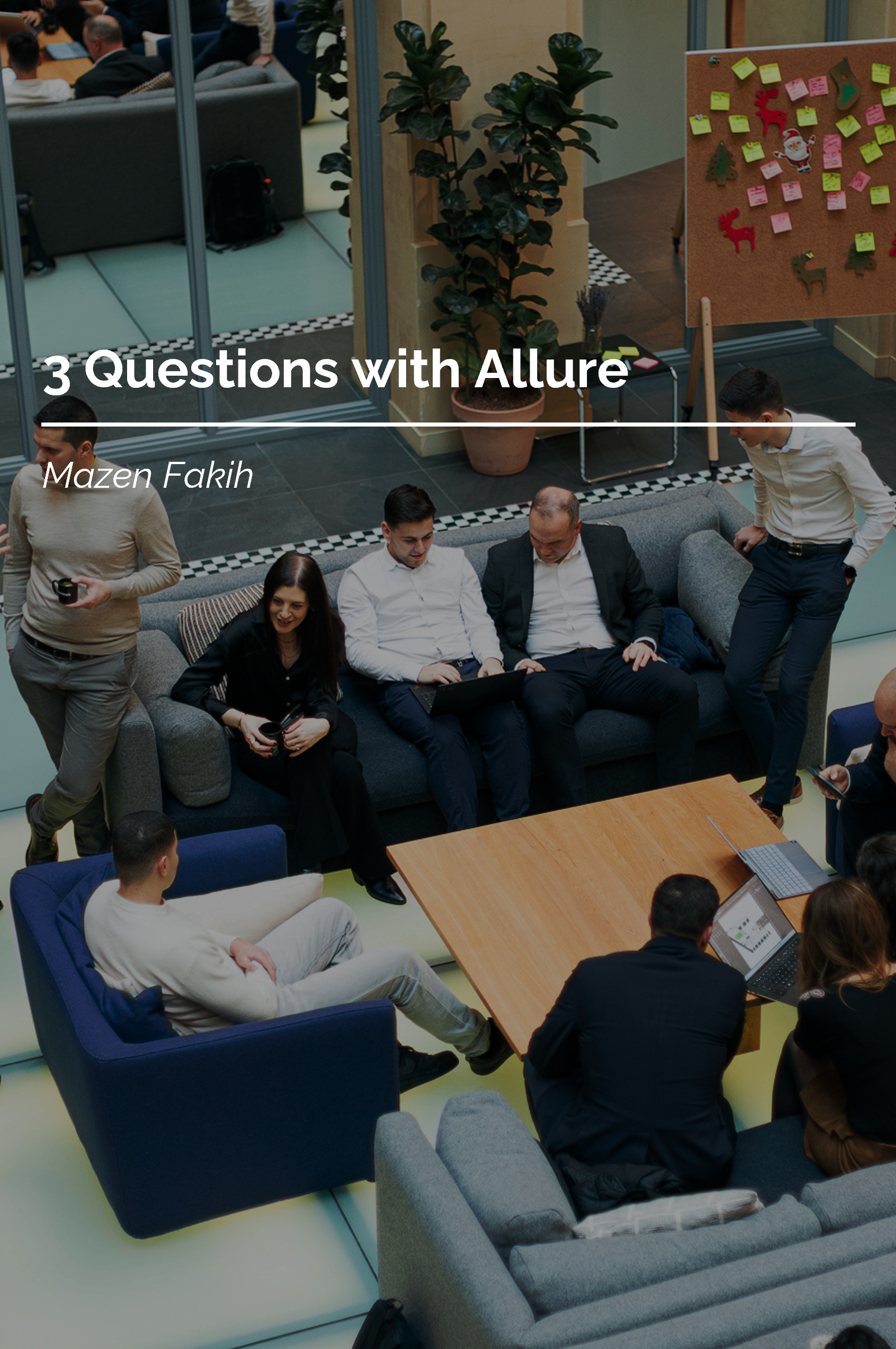 3 QUESTIONS WITH ALLURE