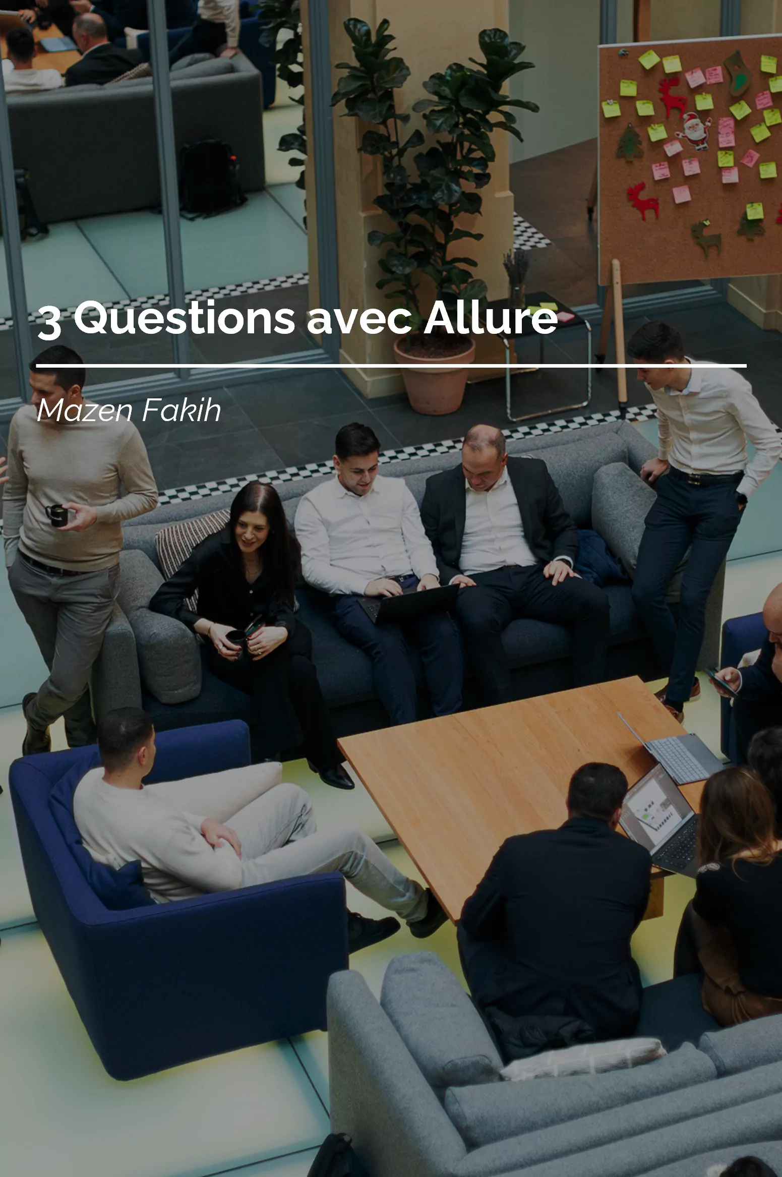 3 QUESTIONS AVEC ALLURE