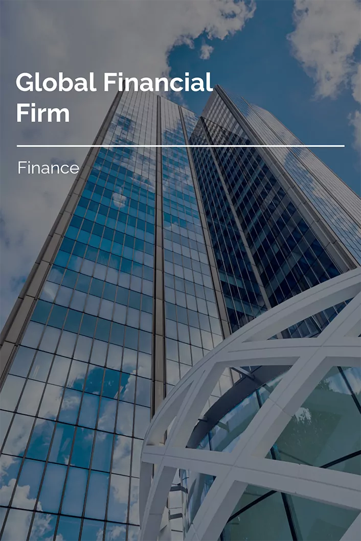 Global Financial Firm