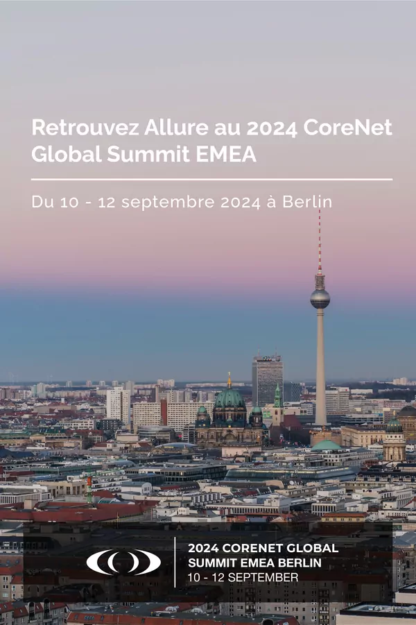 CoreNet Global Summit à Berlin du 10 au 12 Sept 2024